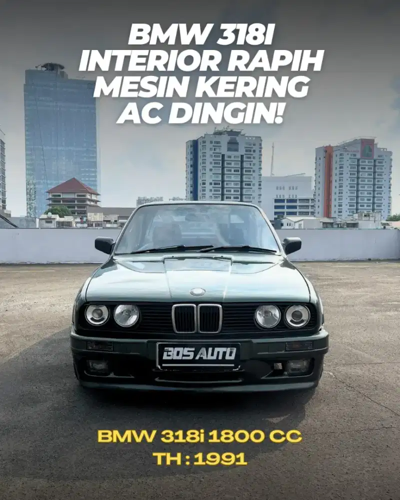 BMW 318i E 30 MT 1991