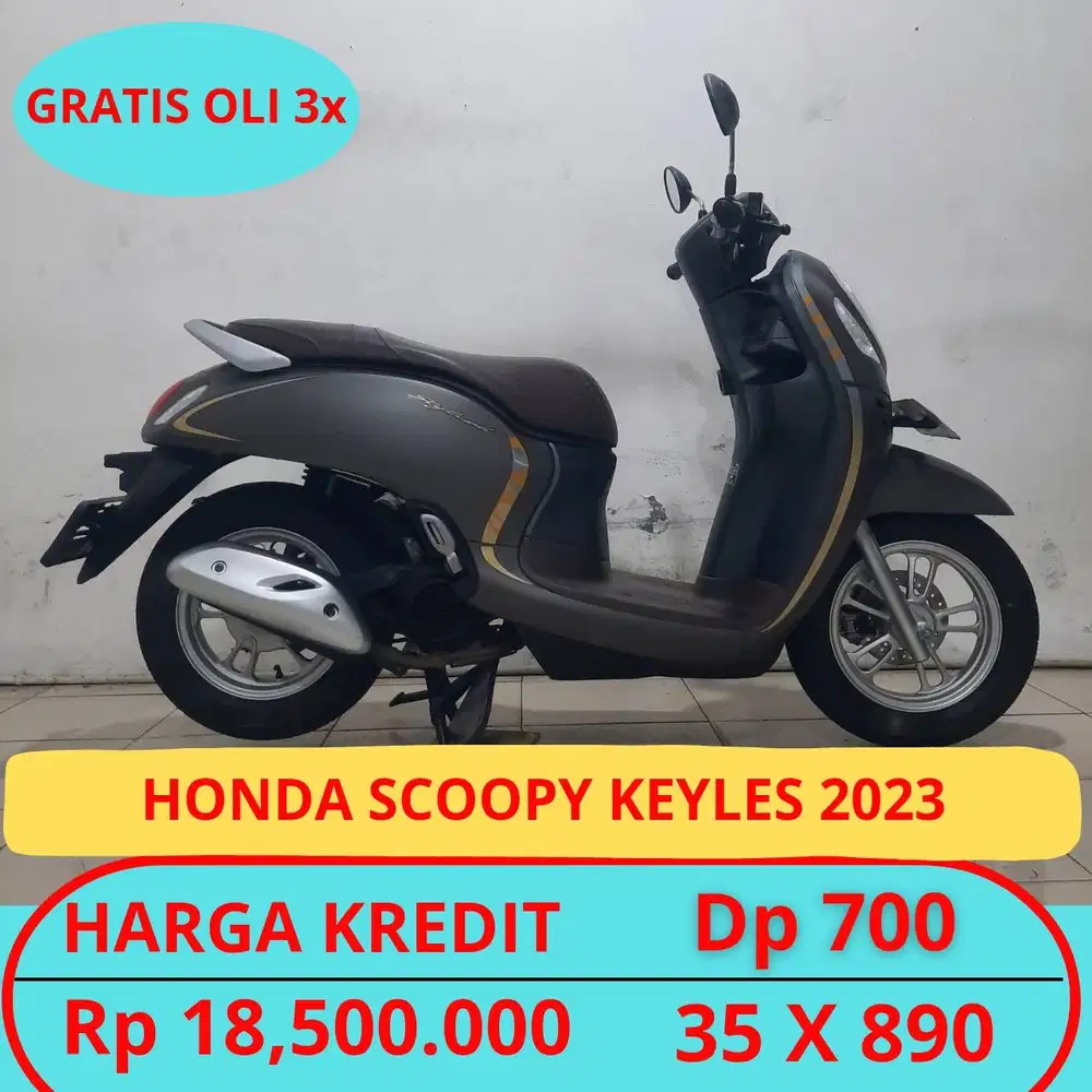 HONDA SCOOPY KEYLES 2023 DP HANYA 700 RIBU GUYSS