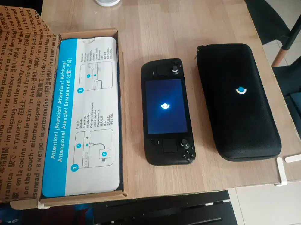 Jual/TT Steam Deck LCD 512gb Fullset Mulus Normal Siap Pale