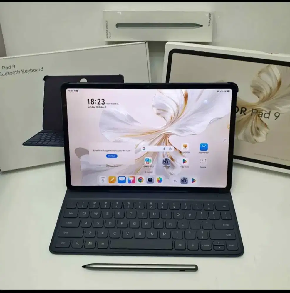Tablet Honor Pad 9 8/256 GB Wifi Only Free Keyboard dan Pencil