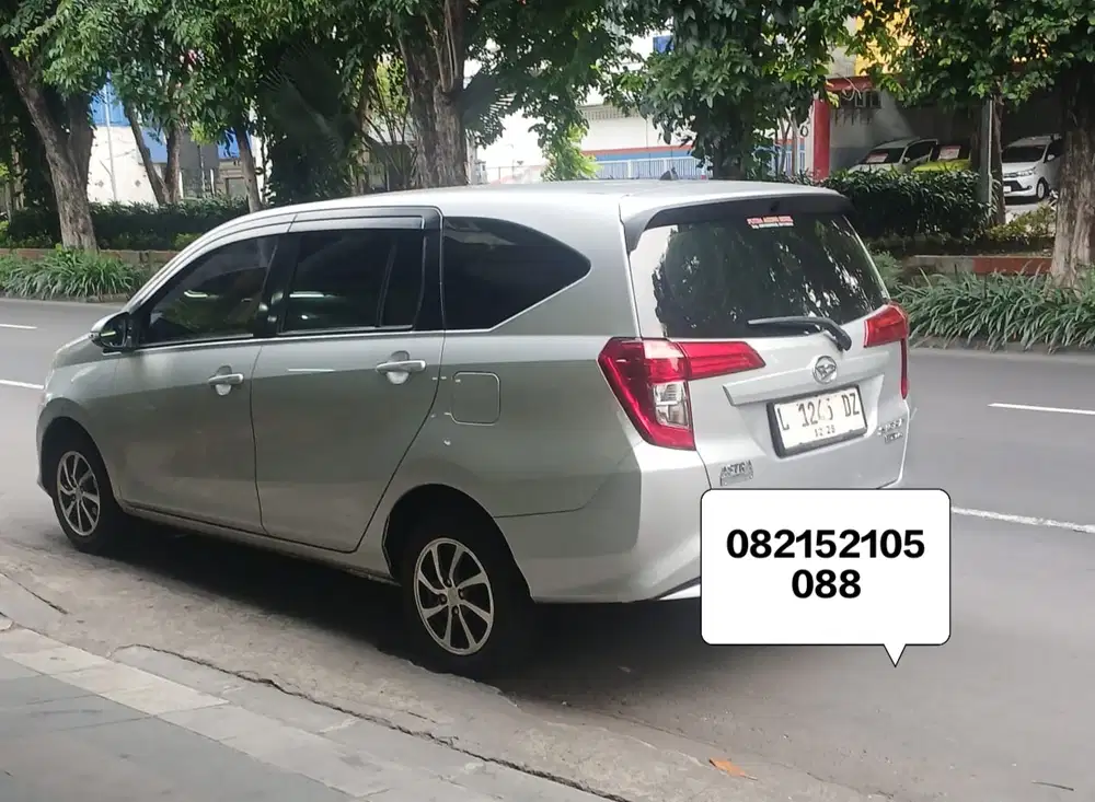 Daihatsu Sigra R Automatic Silver Siap Pakai