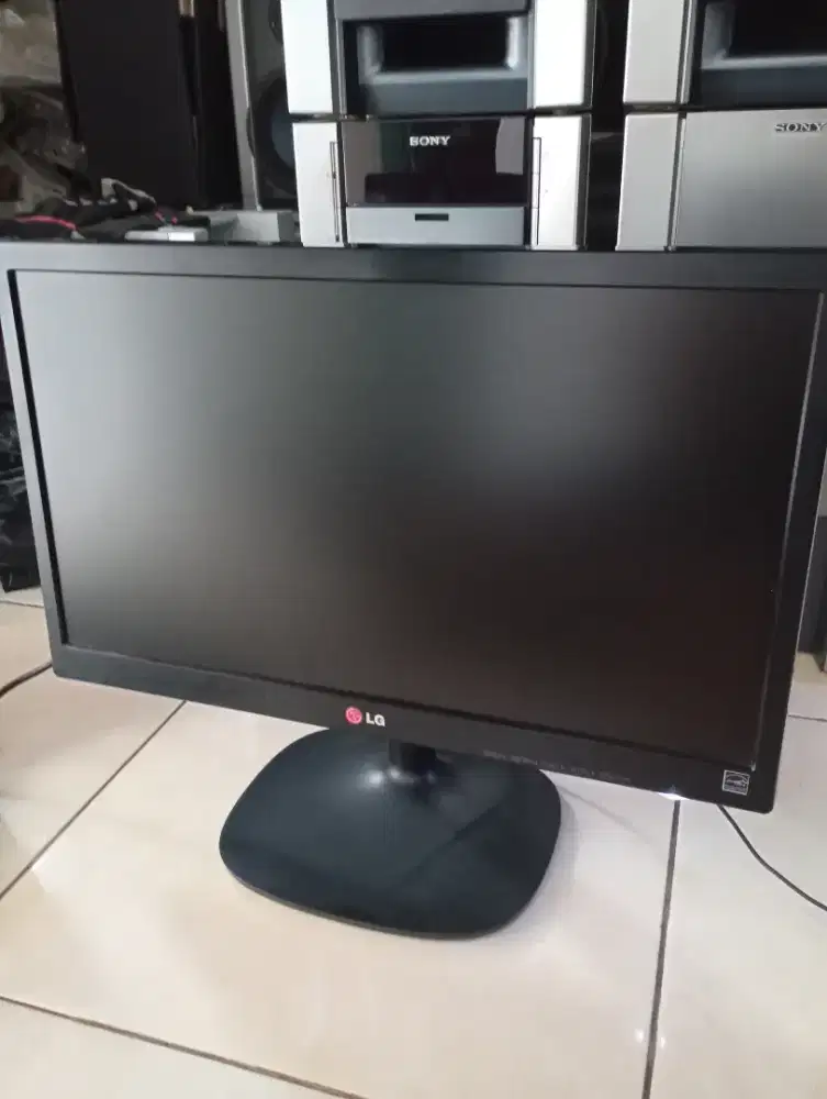 Monitor komputer LG 20in mulus normal