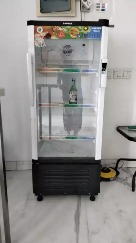 Top Showcase Sanken SRS189 Kulkas Pendingin Minuman Merek Sanken