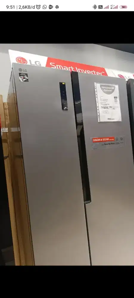 Bunga Cicilan 0% KULKAS LG