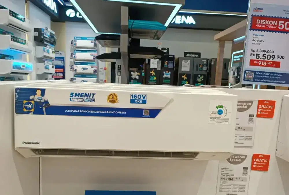 Bunga Cicilan 0% AC PANASONIC