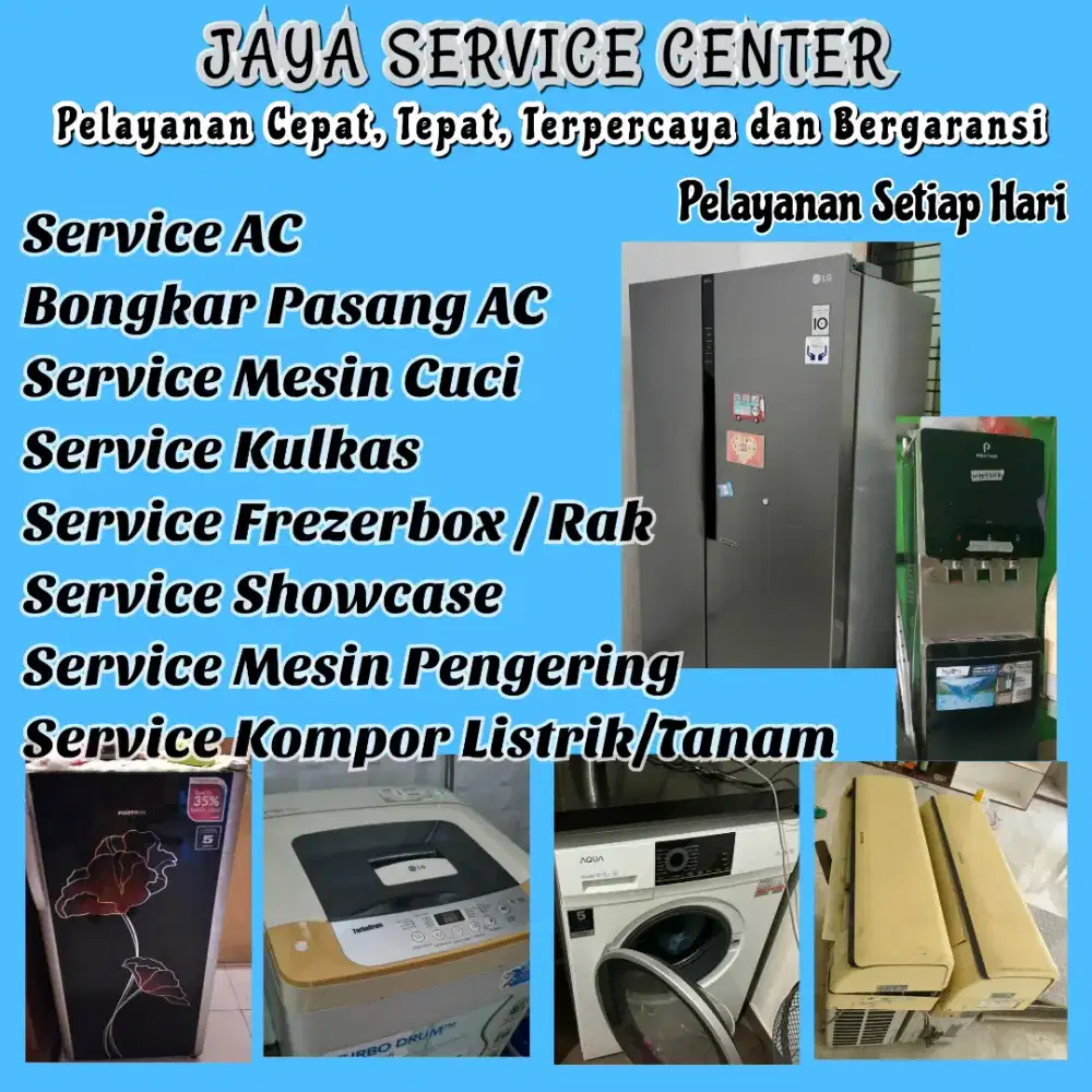 Service Kulkas Bongkar Pasang AC Servis Frezer Mesin Cuci AC Citraland