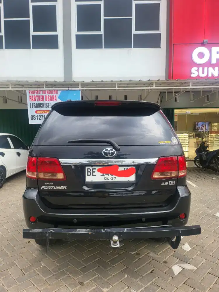 Dijual fortuner 2.5 G diesel