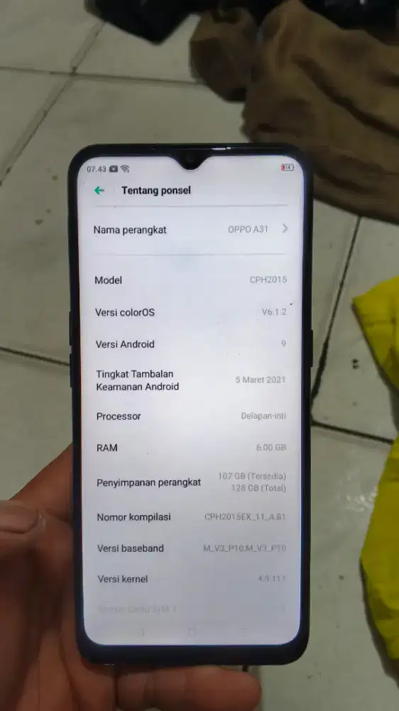 Jual Oppo A31 6/128