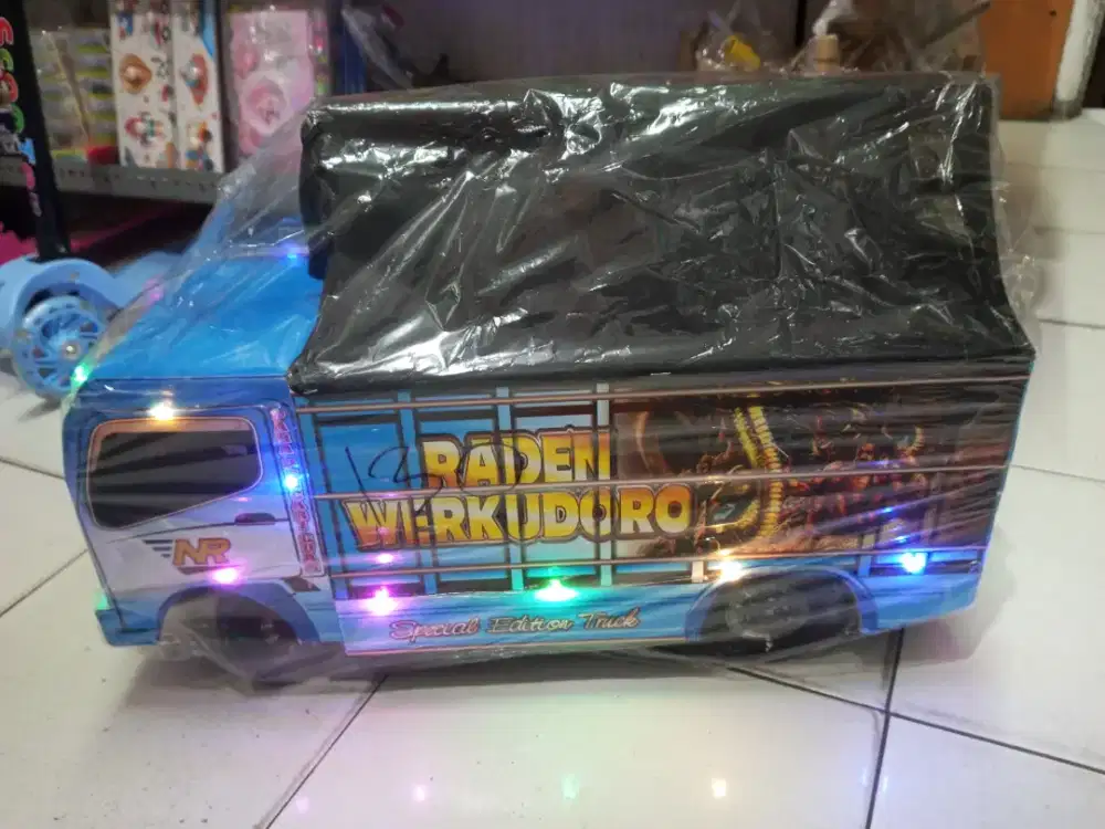 Mainan Anak Truk Oleng Kayu Jumbo