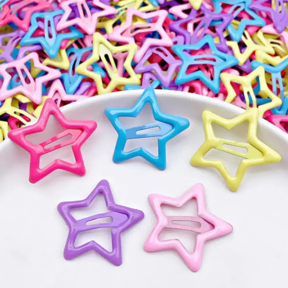 Jepitan Bintang Warna Warni