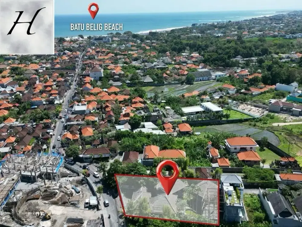 Tanah Area Batu Belig Sangat Cocok Untuk Bisnis / Pribadi