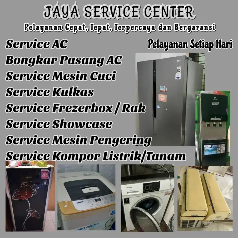 Service Kulkas Bongkar Pasang Servis AC Mesin Cuci Frezer KarangPilang