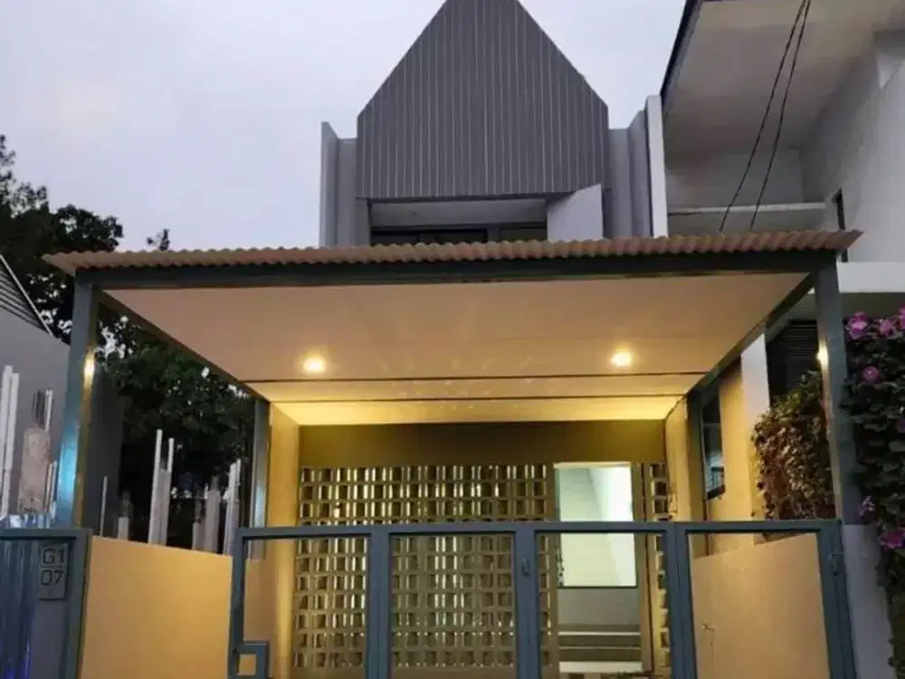 RUMAH BRAND NEW GRIYA LOKA BSD DESAIN SUPER CANTIK LOKASI STRATEGIS