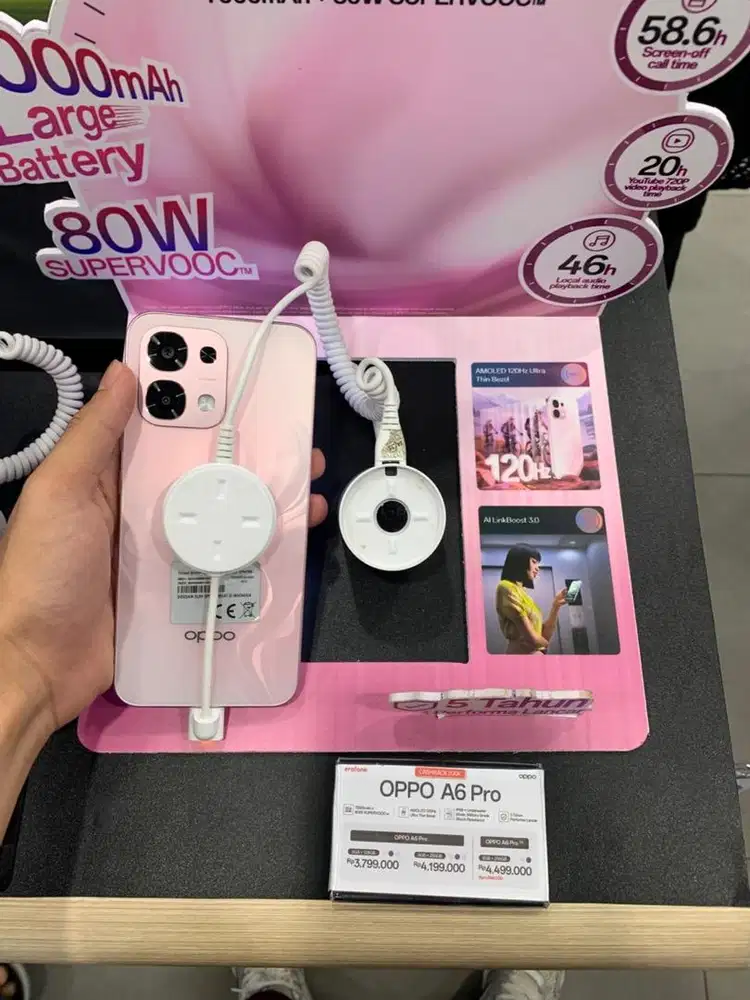 OPPO A6 PRO 8/256 BISA CICILAN TANPA DP