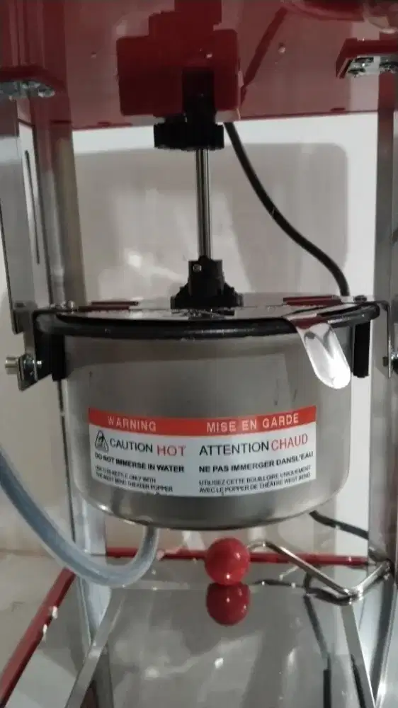 mesin pembuat popcorn