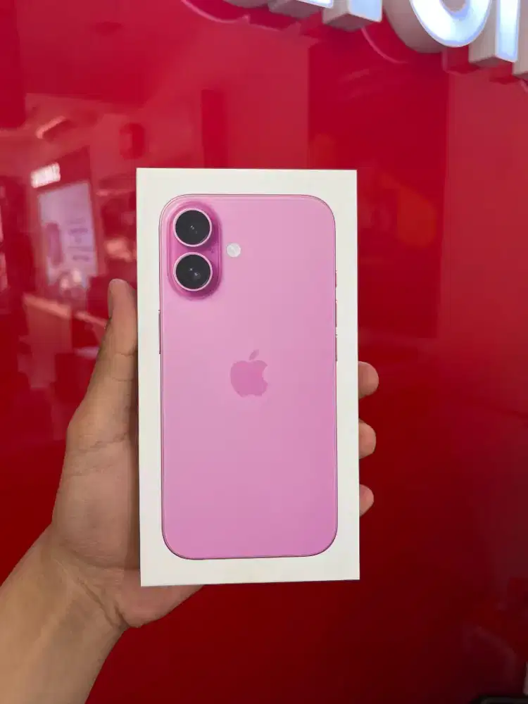iPhone 16 128GB Pink Garansi resmi Cash / Cicilan