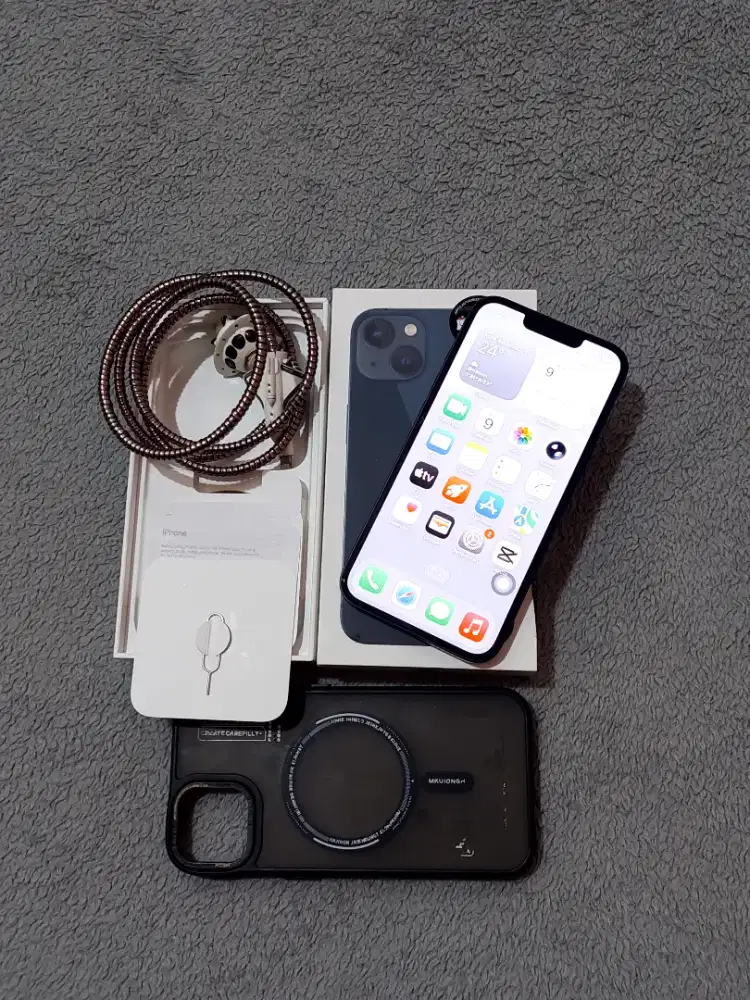 IPHONE 13 128 GARANSI ON RESMI INDO