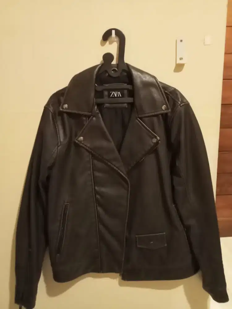 Zara original Leather jacket