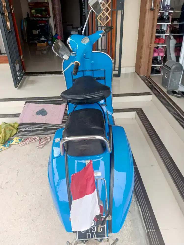Vespa px lengkap body sprint kepala 66 super ori
