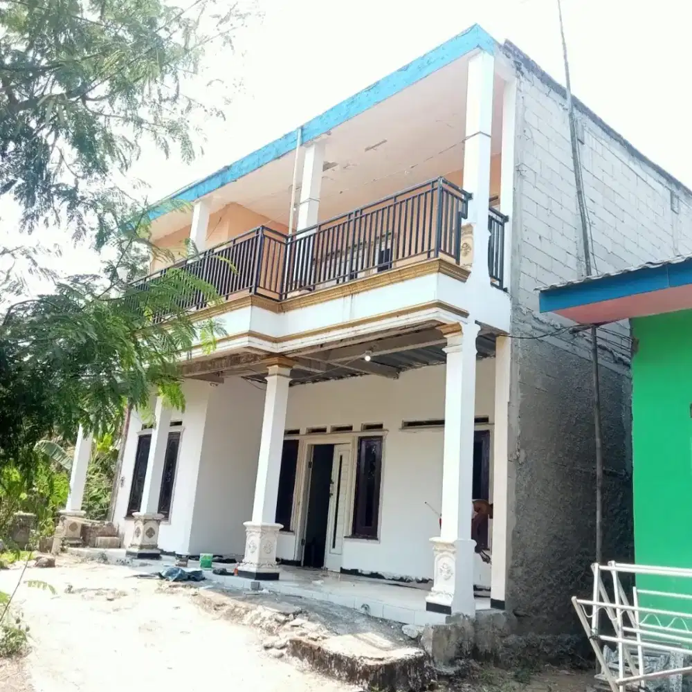 Dijual rumah kampung 2 lantai