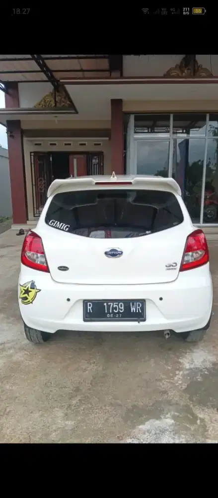 Datsun go tahun 2017 tipe tertinggi 2 seat