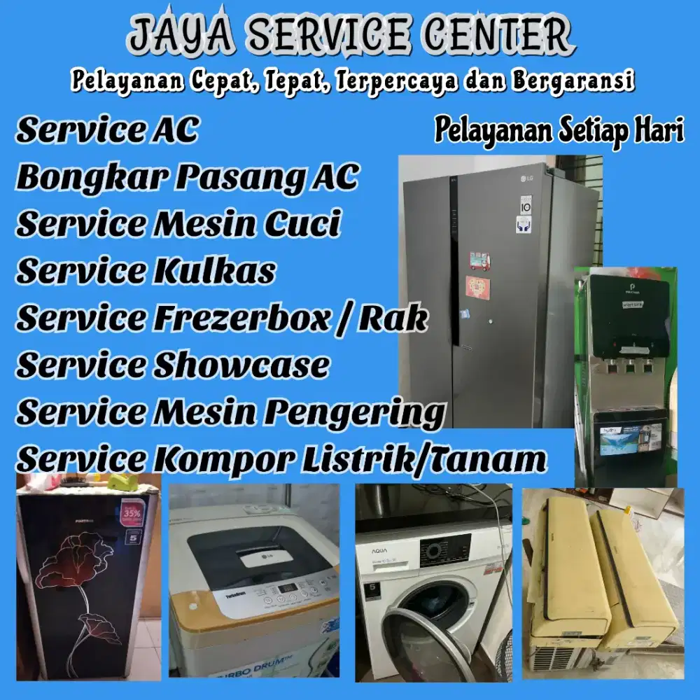 Service Mesin Cuci Kulkas Frezer Bongkar Pasang Servis AC BalongBendo