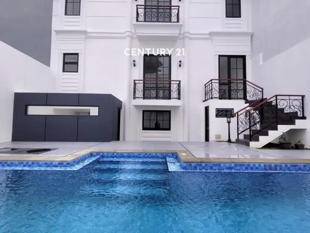 Dijual Rumah Mewah Strategis Ada Kolam Renang Di Bintaro Sektor 7