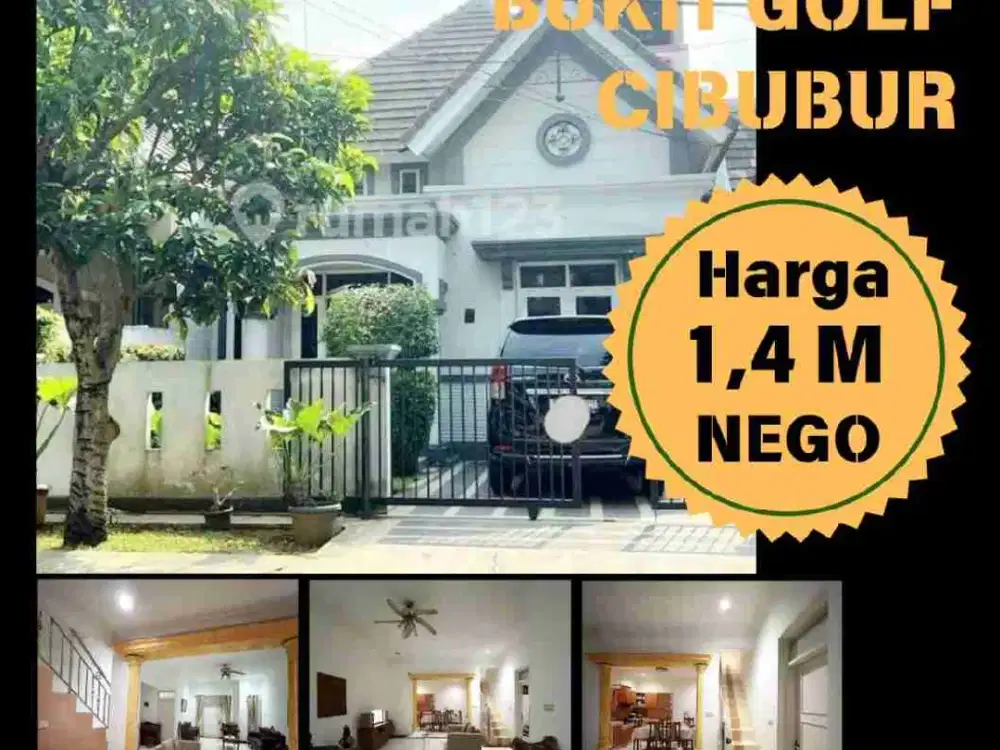 Rumah Rapi Siap Huni di Bukit Golf Cibubur