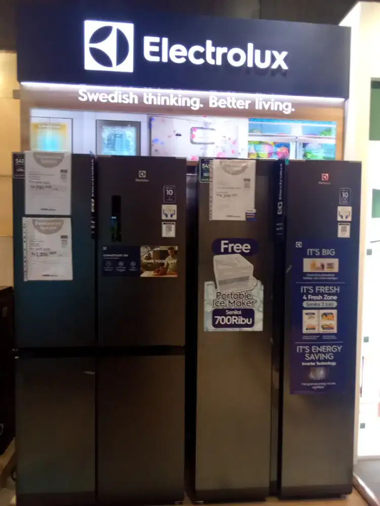 Kulkas Seat by seat Electrolux (Bisa Cicilan)