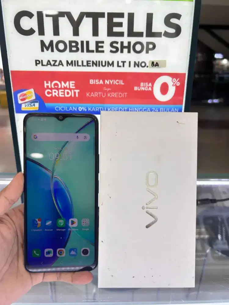 Vivo Y17S Ram 6/128 Second Ex Garnas