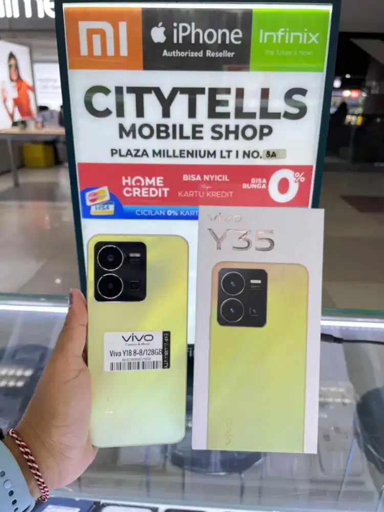 Vivo Y35 Ram 8/128 Second Ex Garnas
