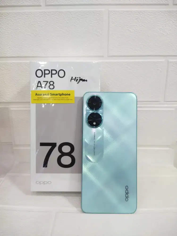 Oppo A78 4G 8/256 grs resmi bukan oppo KW full set