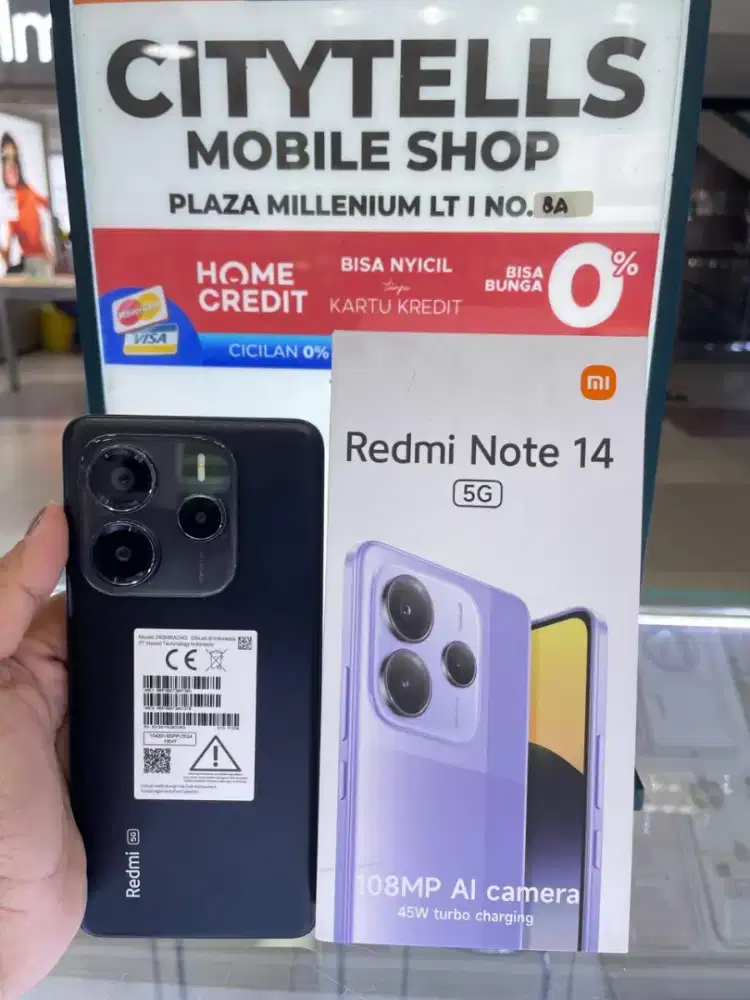 Xiaomi Note 14 5G 12/512 Garansi 12 Bulan