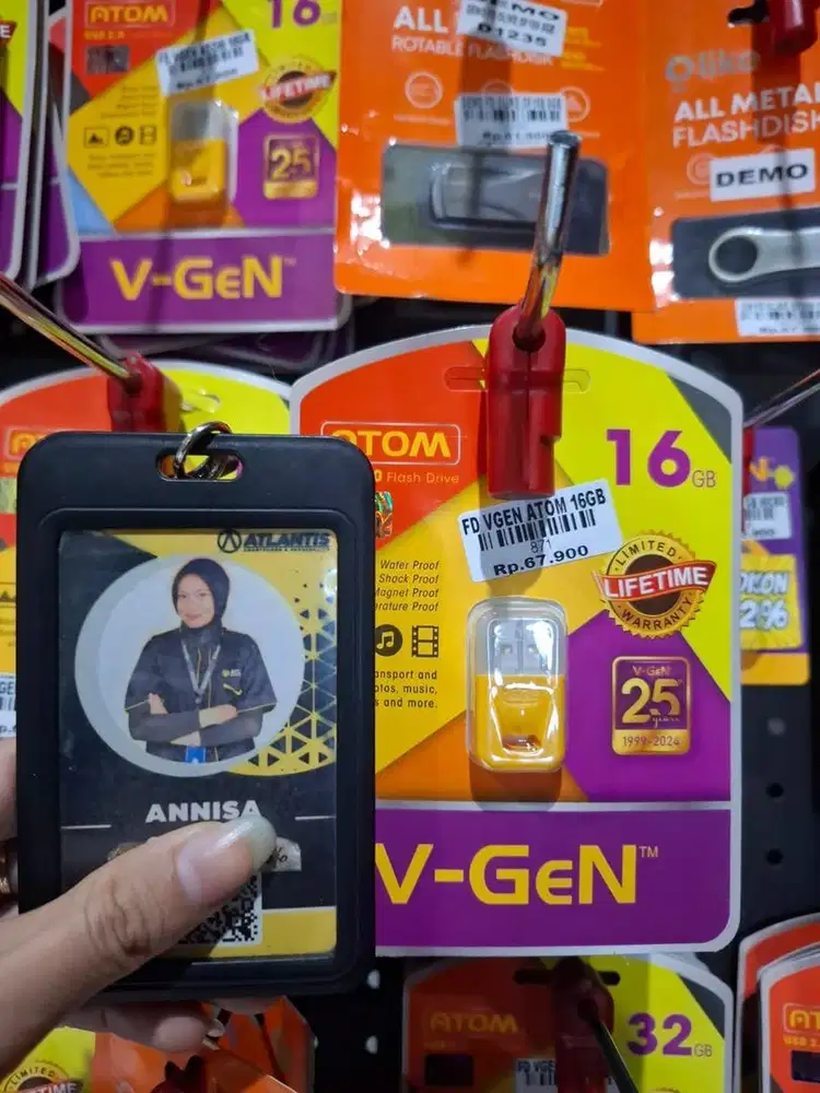 FD VGEN ATOM 16GB | ATLANTIS DAHSYAT