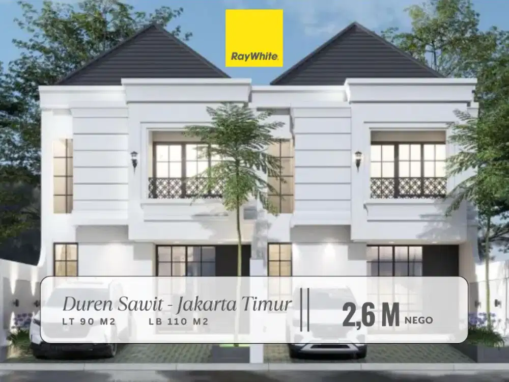 Dijual Rumah Siap Huni di Tengah Kota Jakarta