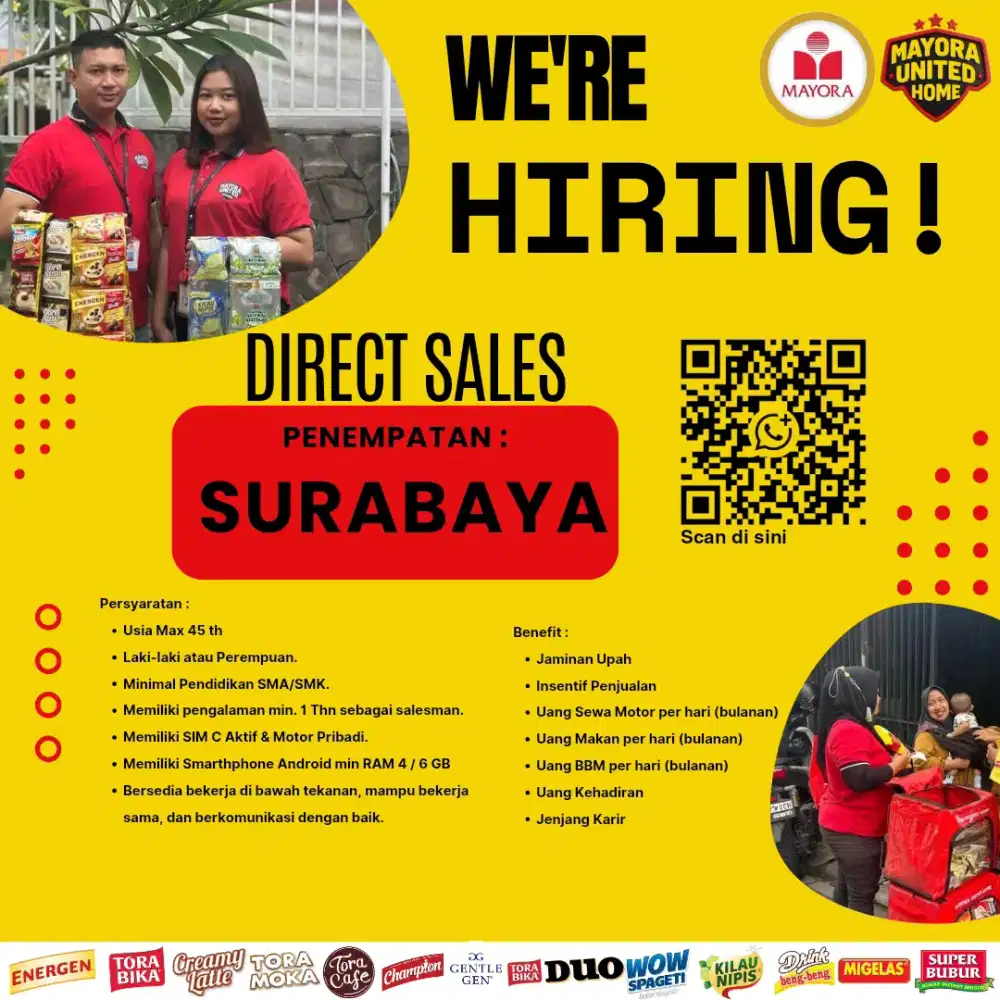 Direct Sales (Mayora United Home)