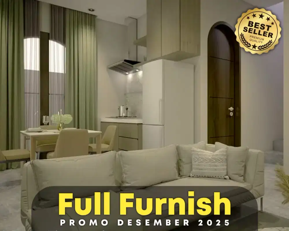 Bonus Full Furnish | Premium Villa Kota Batu
