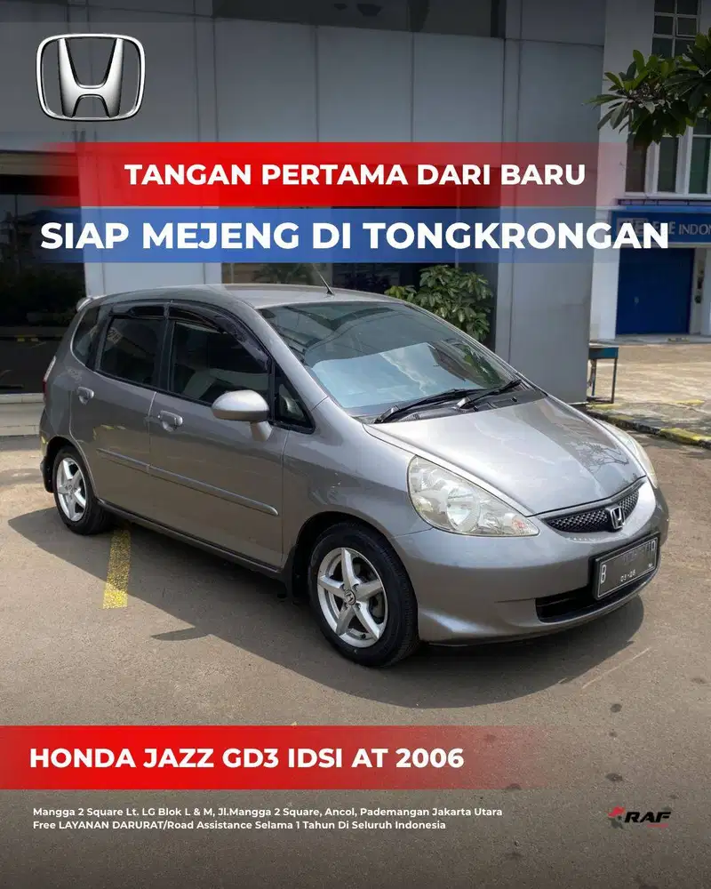 HONDA JAZZ GD3 1.5 IDSI AT 2006 ABU ABU