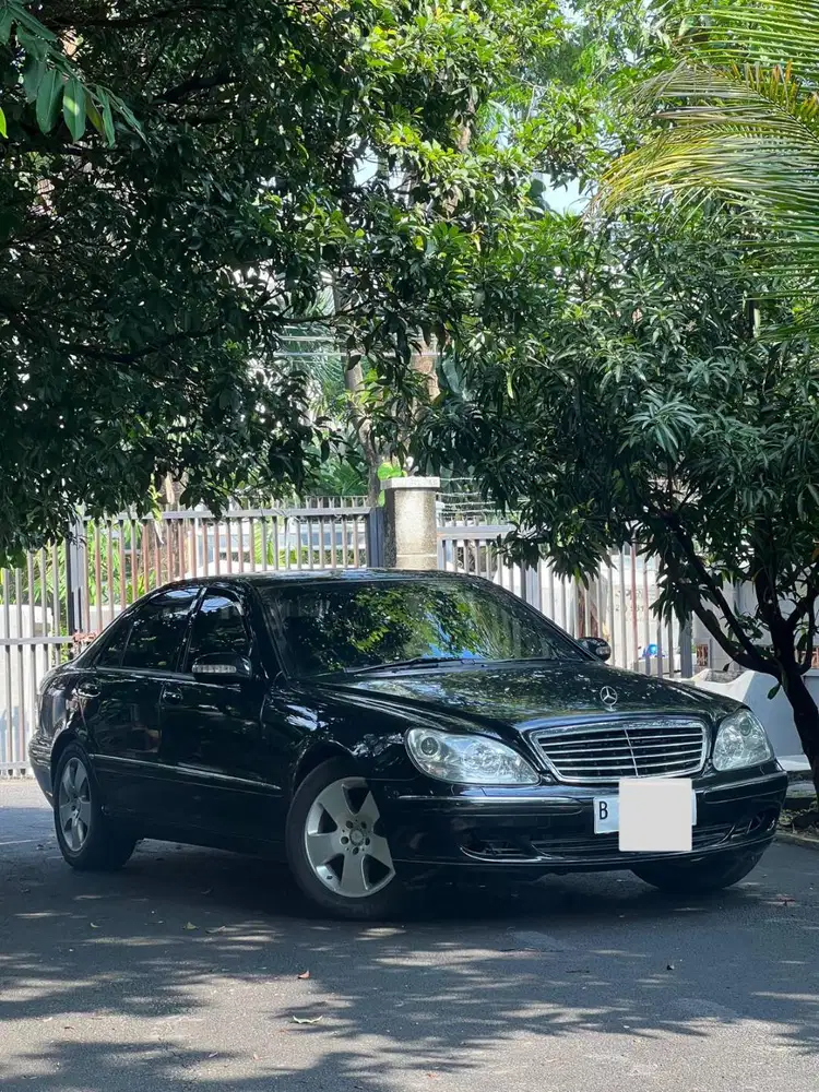 Mercedes S-Class 500L • Kolektor Item • Rare Interior Black •Istimewa!