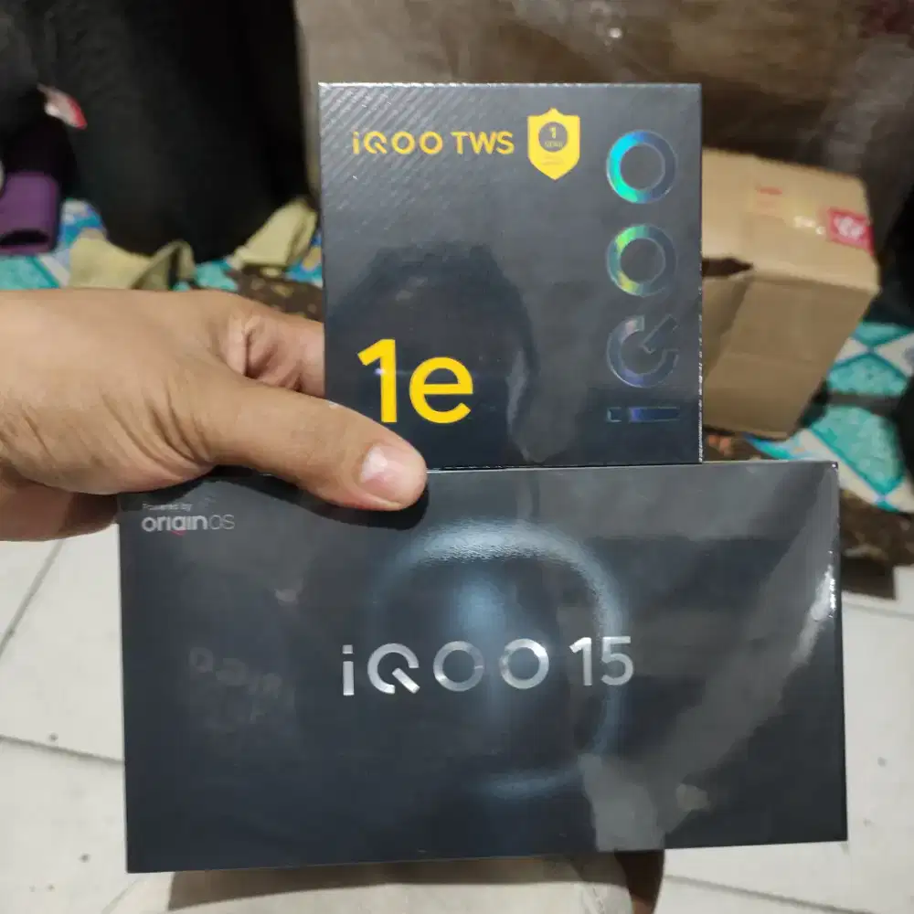 IQOO 15 12/256GB Baru Garansi Resmi