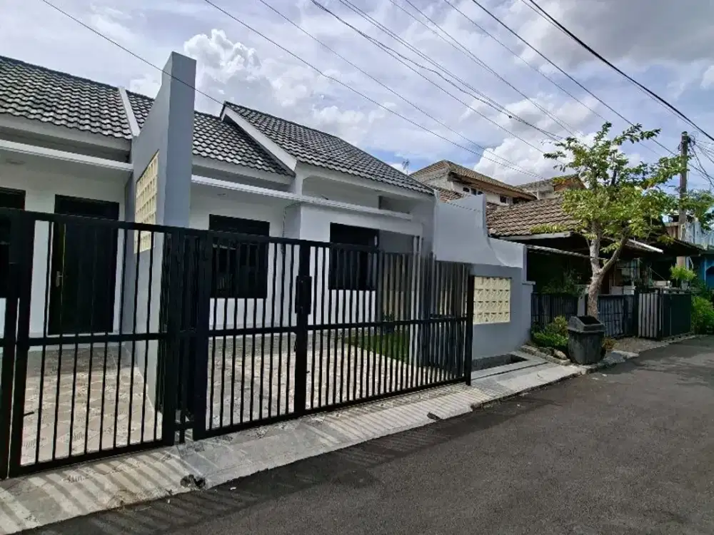 Rumah 1 Lantai Bebas Banjir Di Taman Wisma Asri Teluk Pucung Bekasi