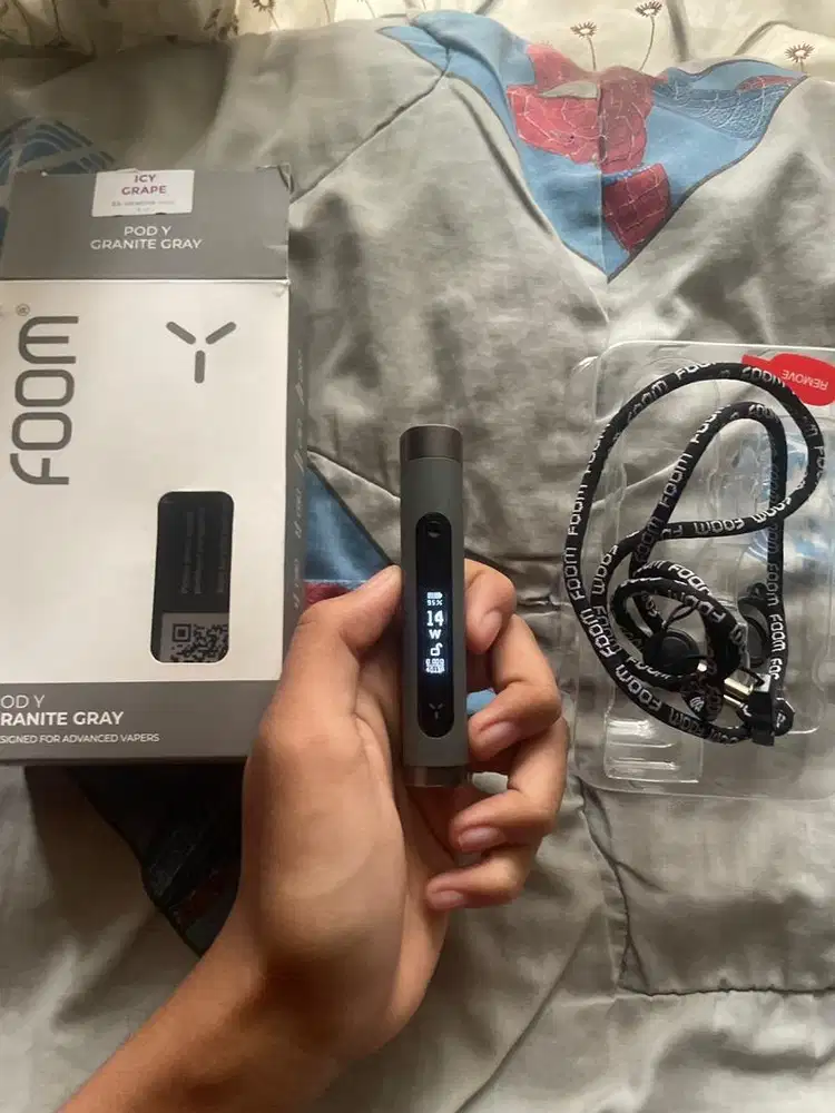 JUAL FOOM Y (Bekas) + bonus 1/4 liquid