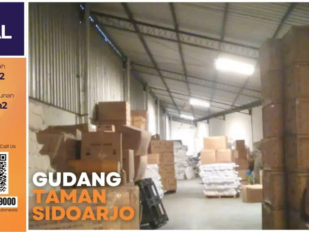Jual Gudang 1.424 m² Jemundo Sidoarjo – Akses Truk Besar, Lokasi Premium - The EdGe
