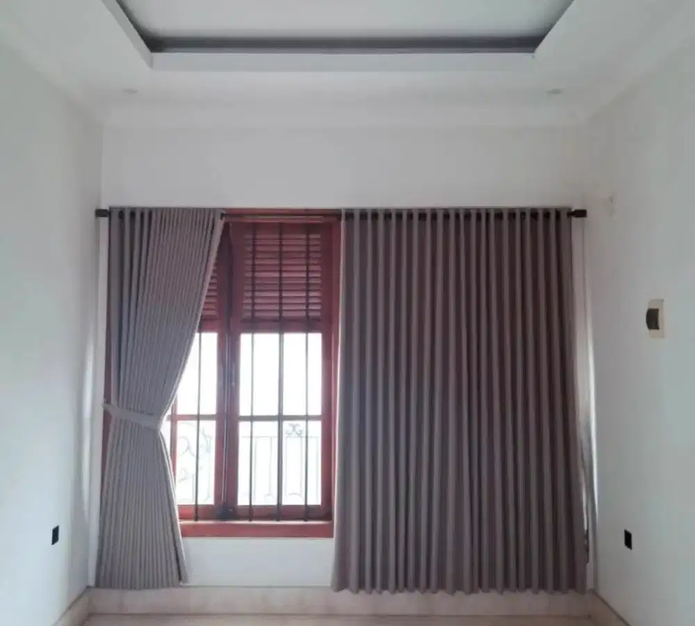 Gorden jendela rumah minimalis