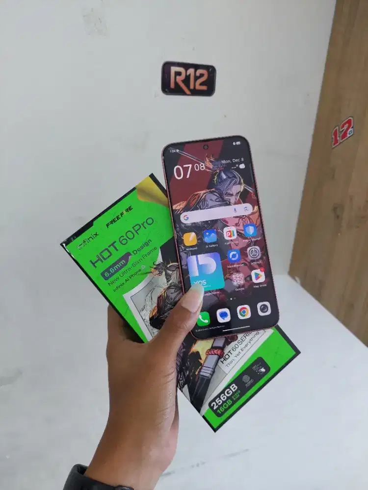 Infinix Hot 60 pro 4G 8/256 seken istimewa resmi