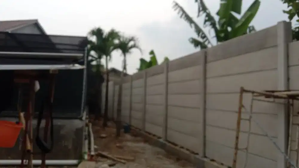 Pagar panel beton precast