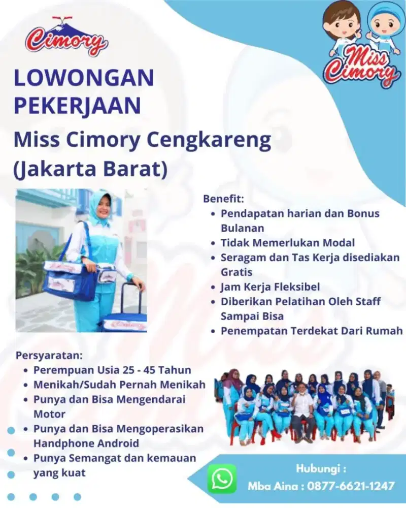 Lowongan Kerja Miss Cimory