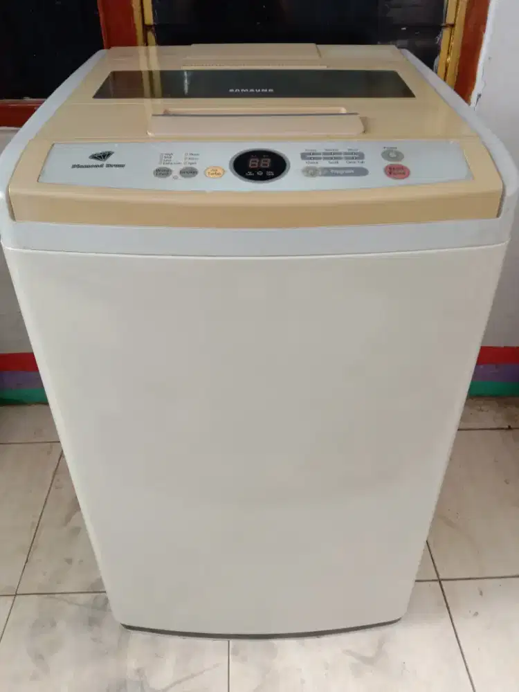 jual mesin cuci 1tabung 8kg otomatis/digiital siap pakai no minus