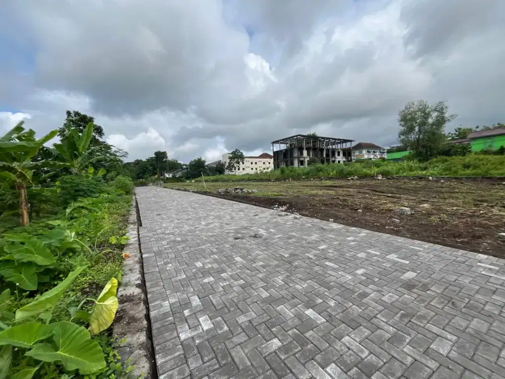 Dekat UII Jogja, Tanah SHM Prospek Kost di Kaliurang Jl Bonjotan