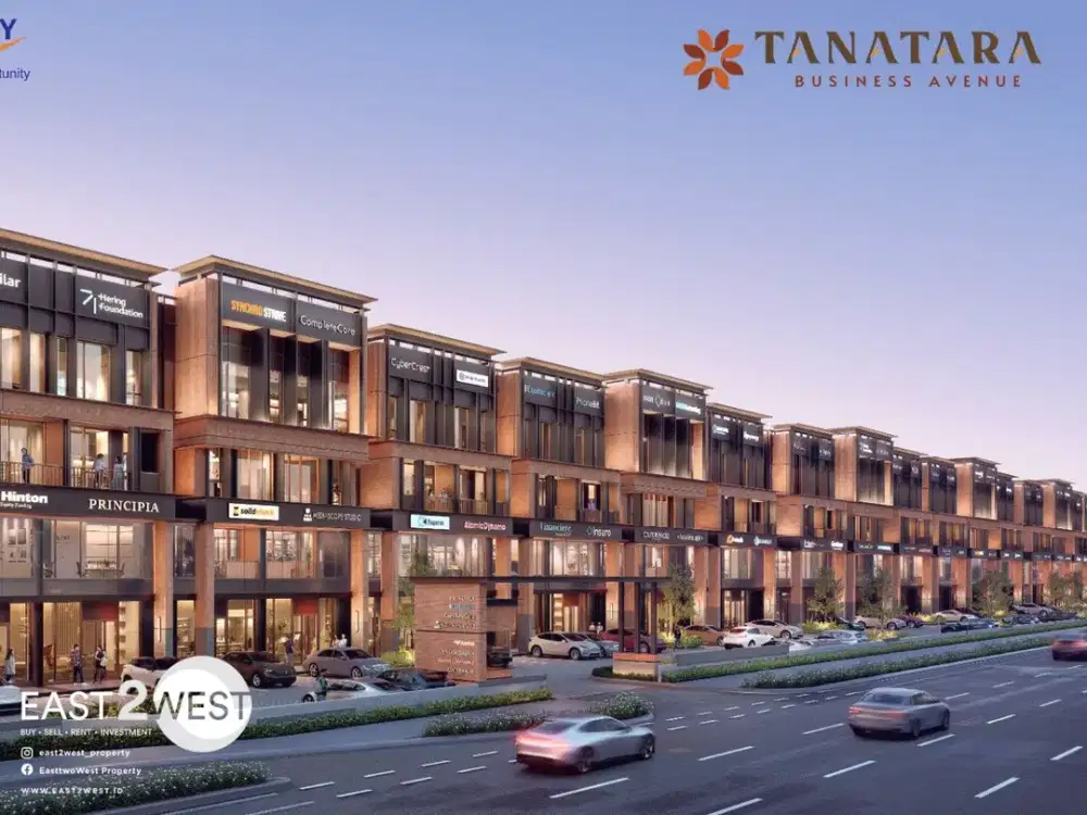 Ruko Tanatara Business Avenue BSD City Tangerang New Launching Lokasi Premium